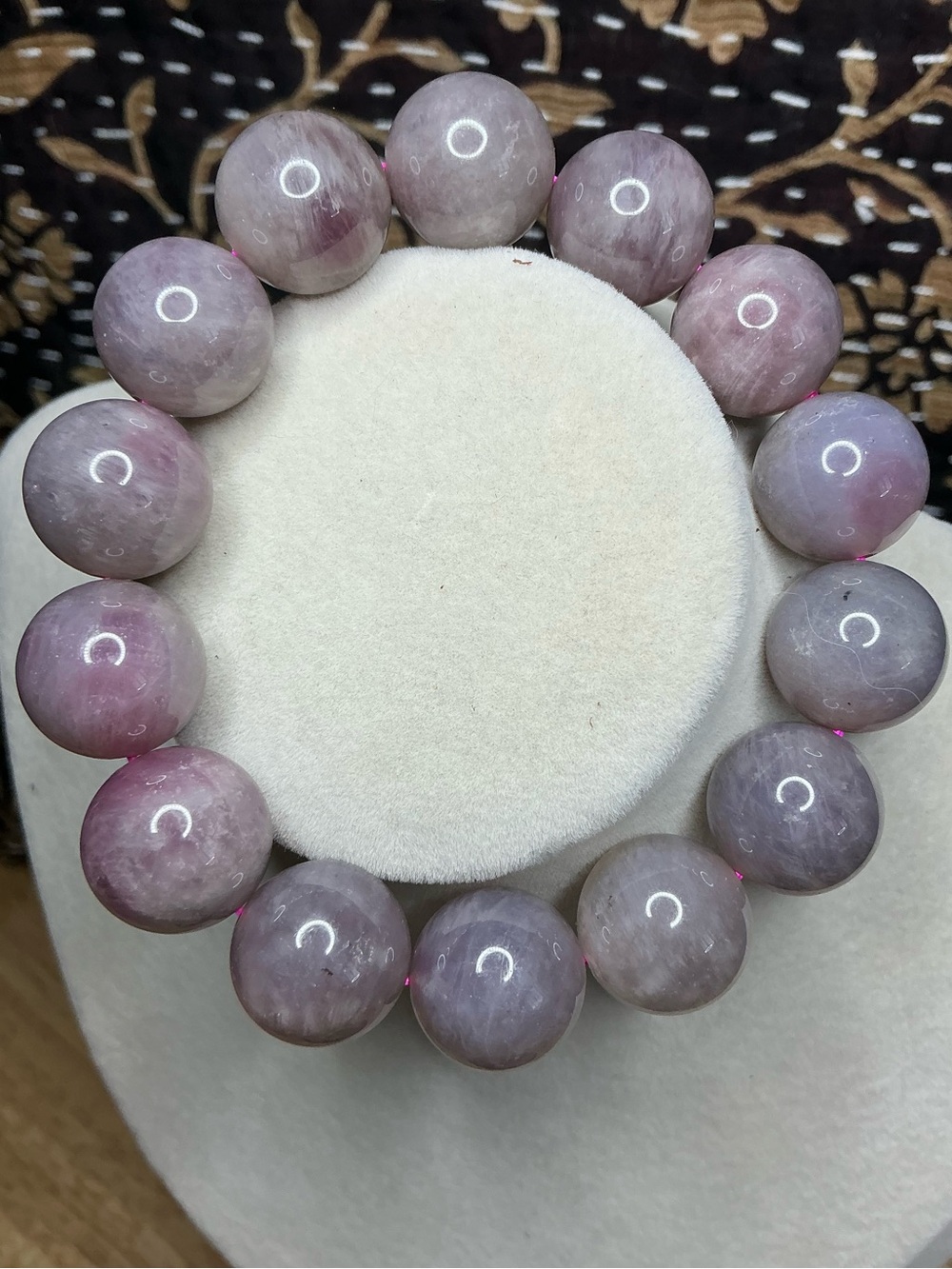 RARE Purple & Blue Rose Quartz 15mm